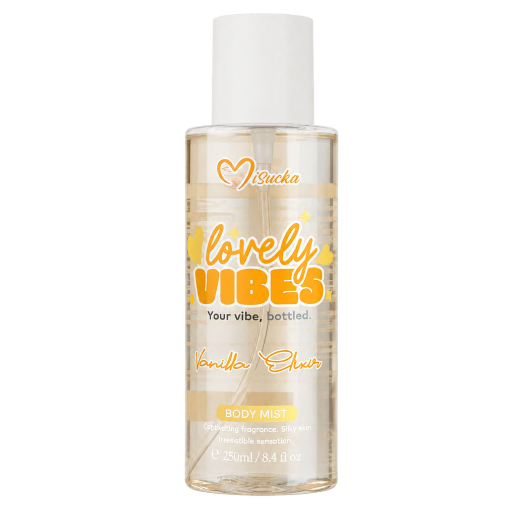 Body Mist Misucka Lovely Vibes Vanilla Elixir 250 ML