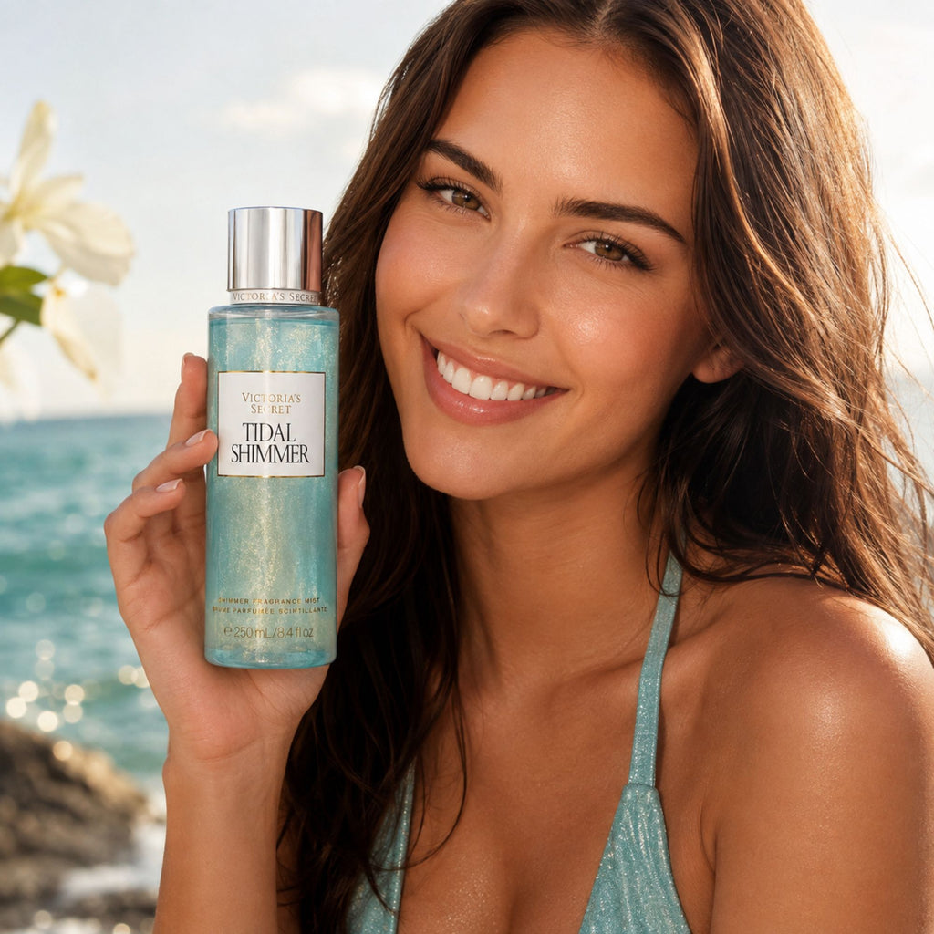 Body Mist Victorias Sescret  con Shimmer 250 ml - Tidal Shimmer