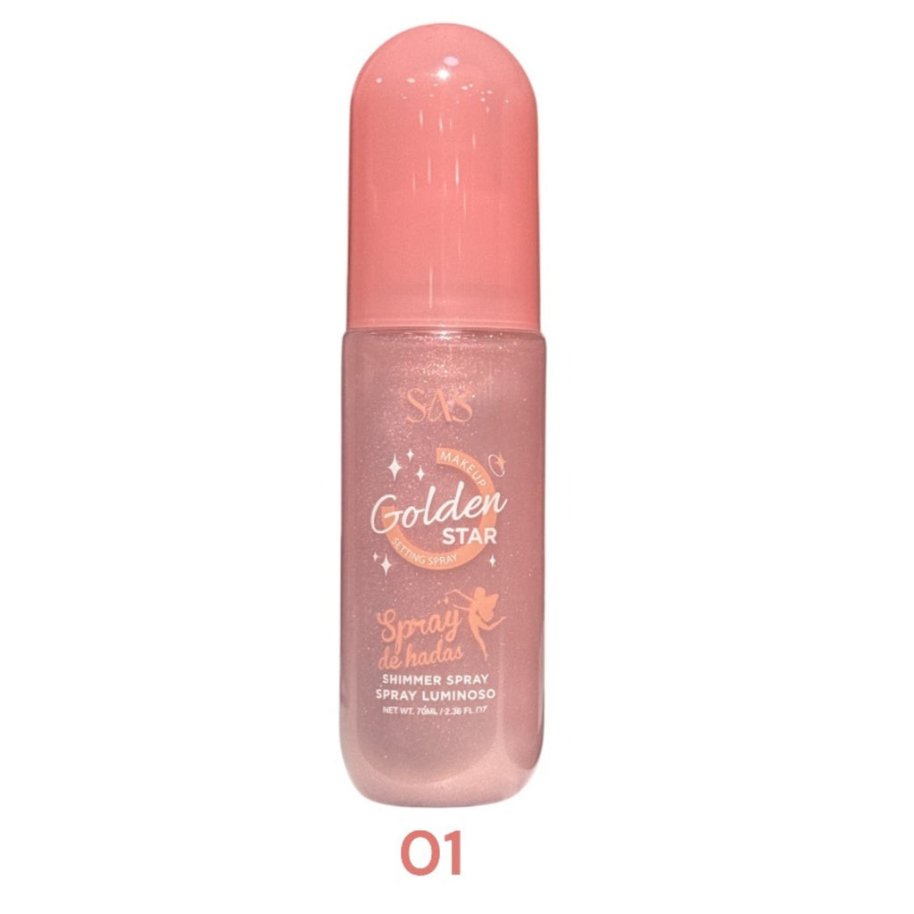 Brillo Corporal en Spray Polvo de Hadas SAS Cosmetics SAC019-B - TONO 01