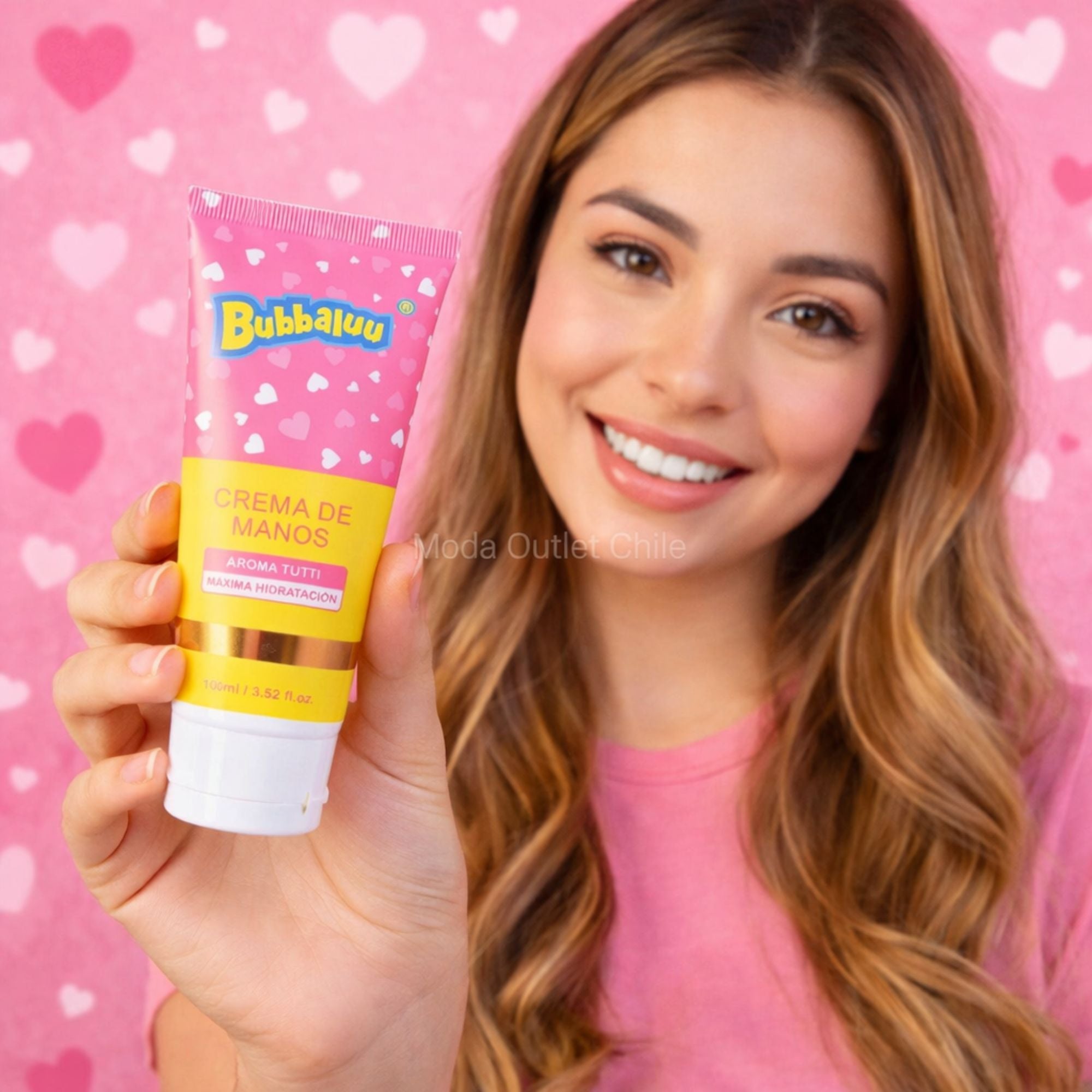 Crema de Manos Bubbaluu 100 Ml - Aroma Tutti
