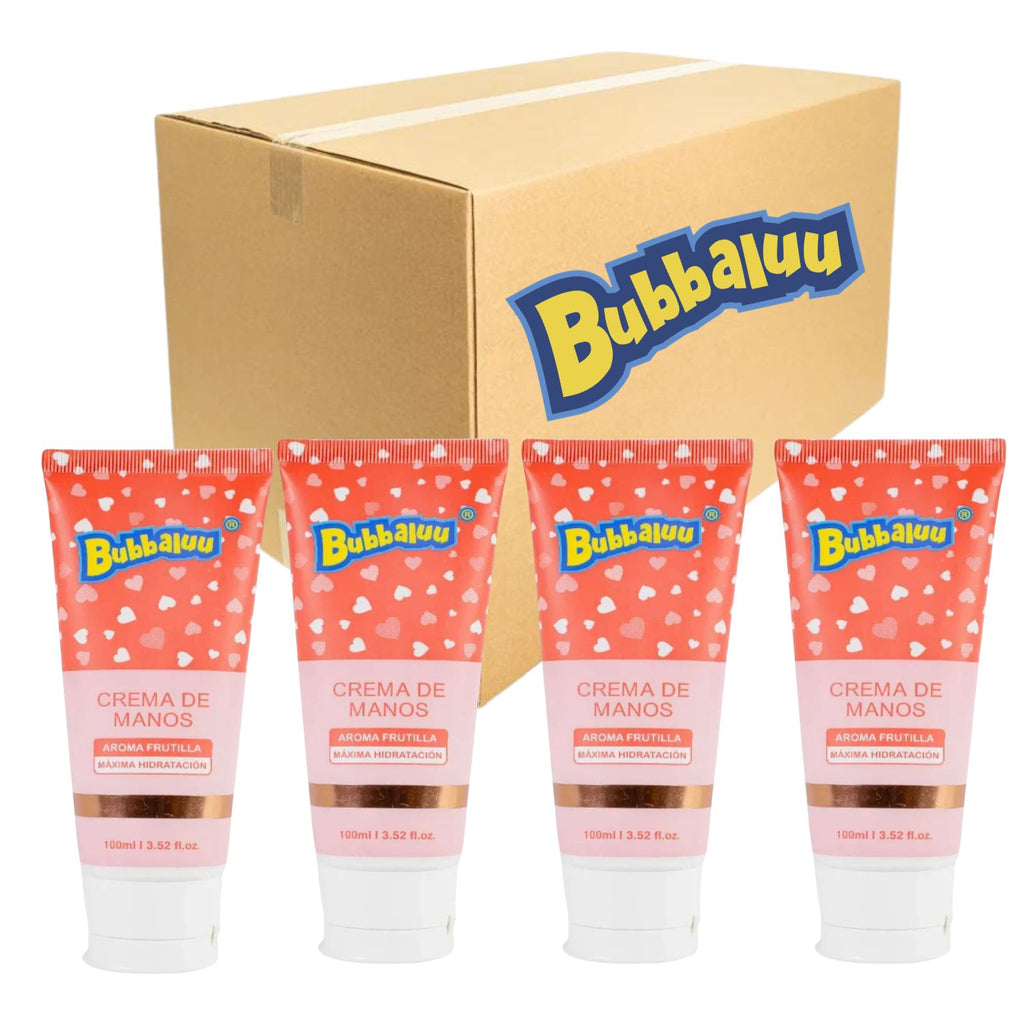 Crema de Manos Bubbaluu 100 Ml - Aroma Frutilla
