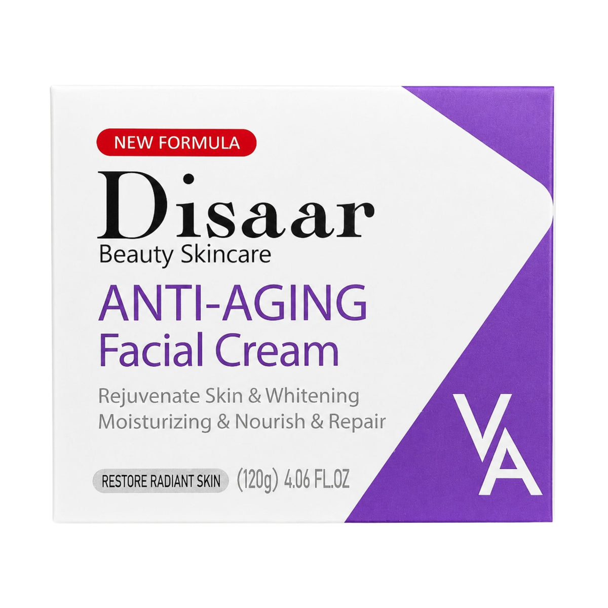 Crema Facial Anti Edad Disaar 120 g Reafirmante VA