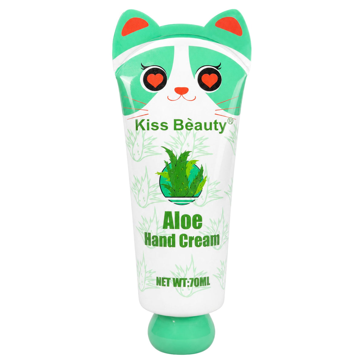 Crema de manos Kiss Beauty 70 ml - Aloe Vera.