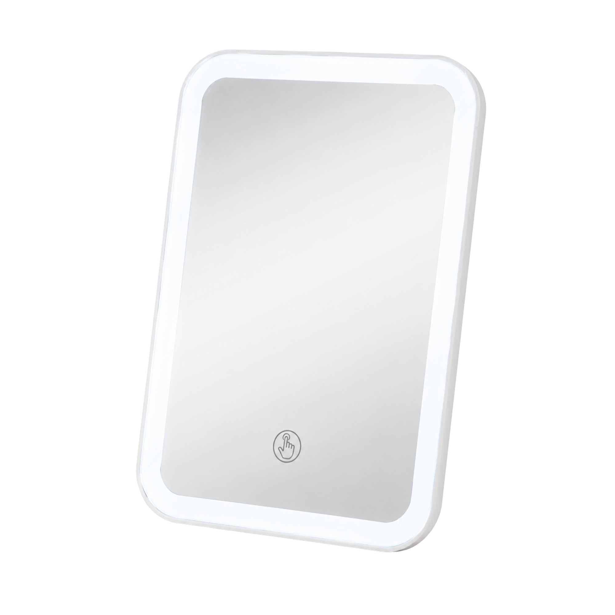 Espejo Led Táctil de Tocador (Colores Surtidos) 15 x 22 CM Incluye USB - AY07