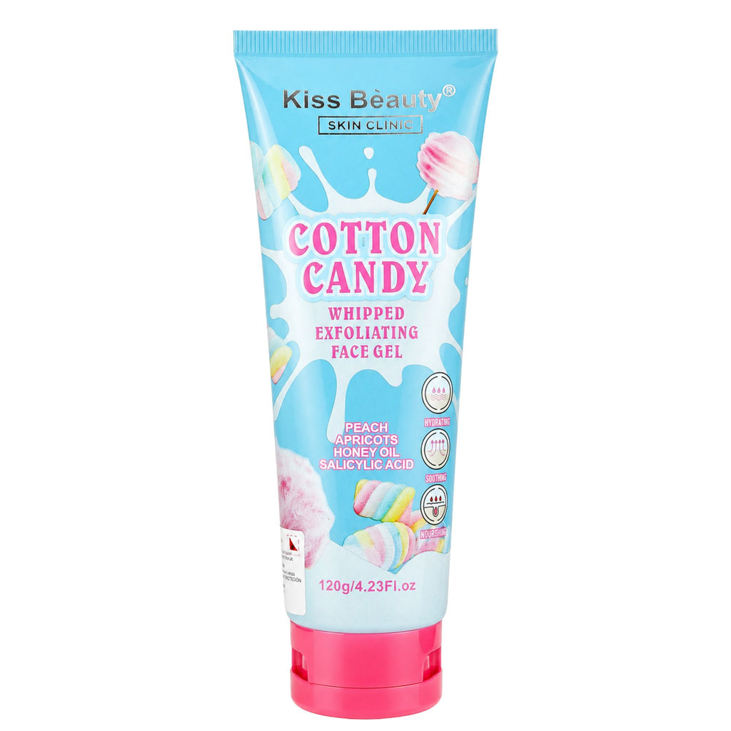 Gel Exfoliante Facial Kiss Beauty 120 g - Cotton Candy.