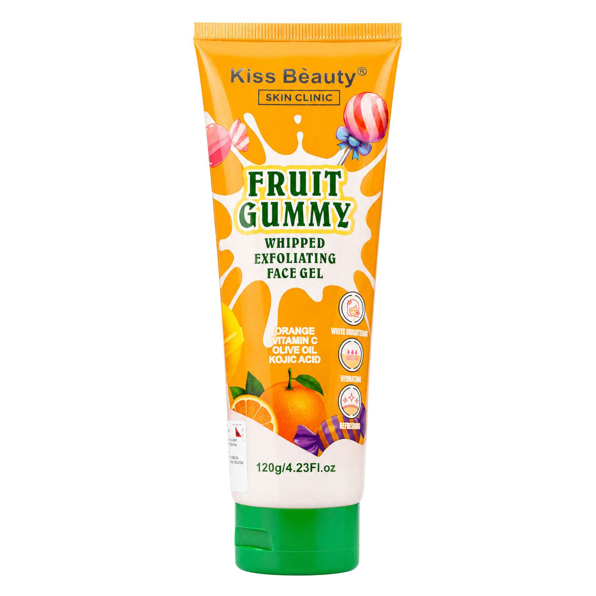 Gel Exfoliante Facial Kiss Beauty 120 g - Fruit Gummy