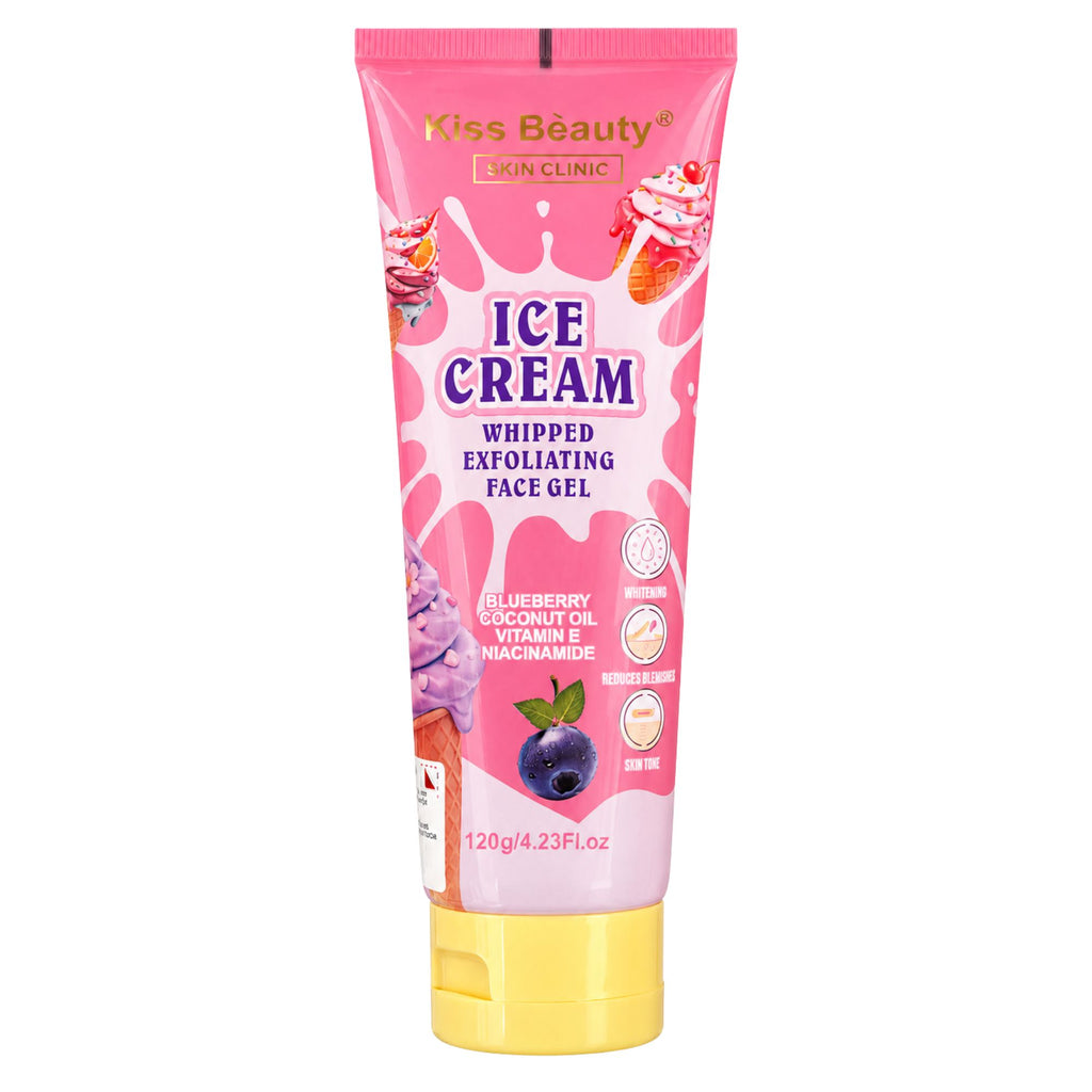Gel Exfoliante Facial Kiss Beauty 120 g - Ice Cream.