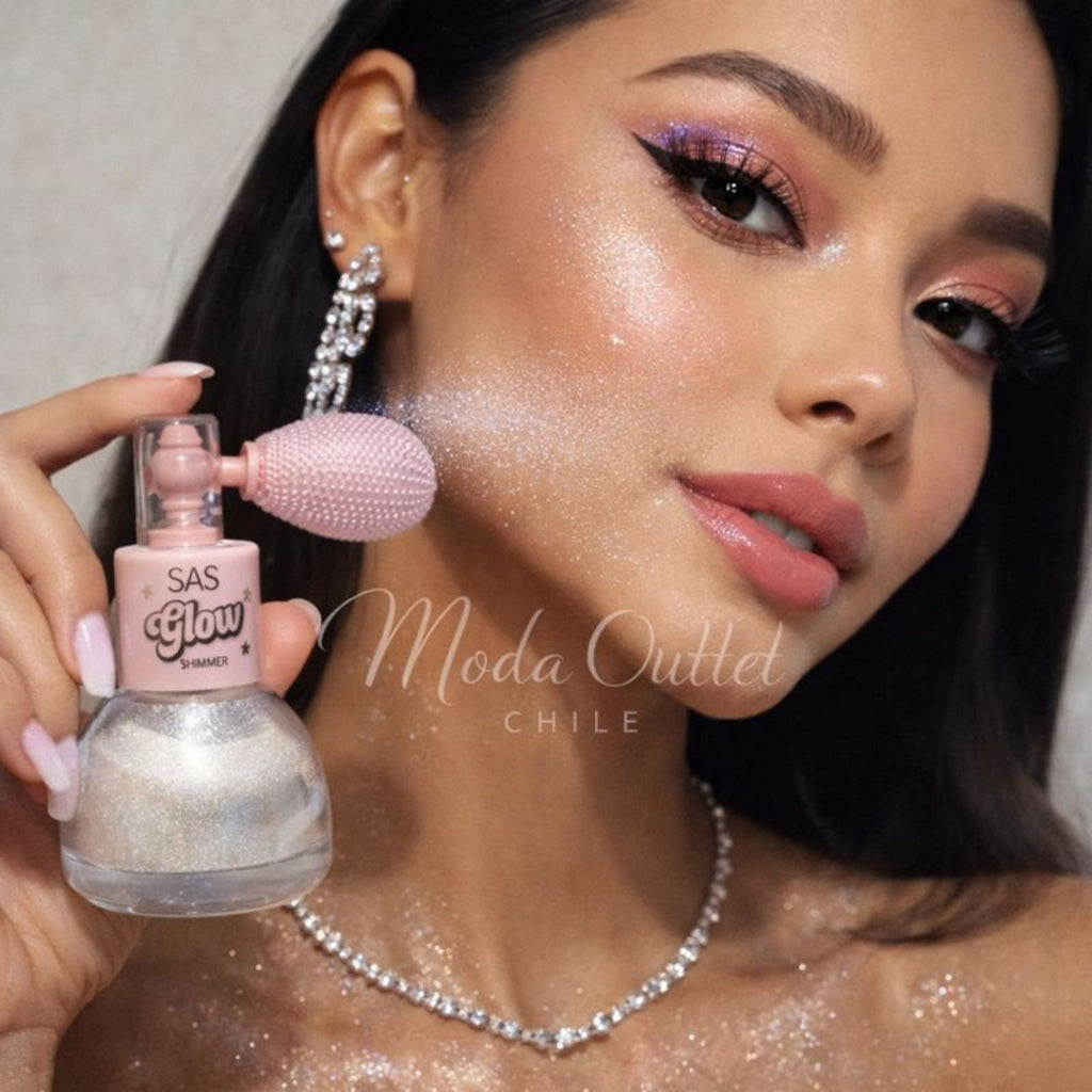 Iluminador en Polvo SAS Cosmetic con Difusor - SLP002 - TONO 04