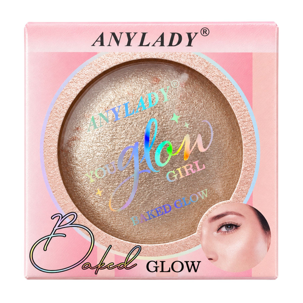 Iluminador Facial Anylady Baked Glow 2612 - Tono 03