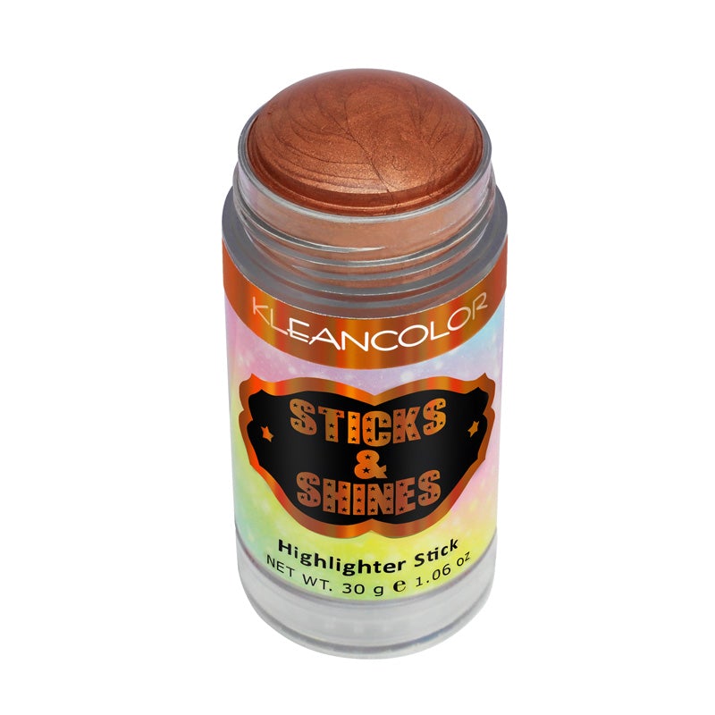 Iluminador Kleancolor Sticks Shines BH1150 - 06 - INFERNO KLEANCOLOR Cosmeticos-skincare