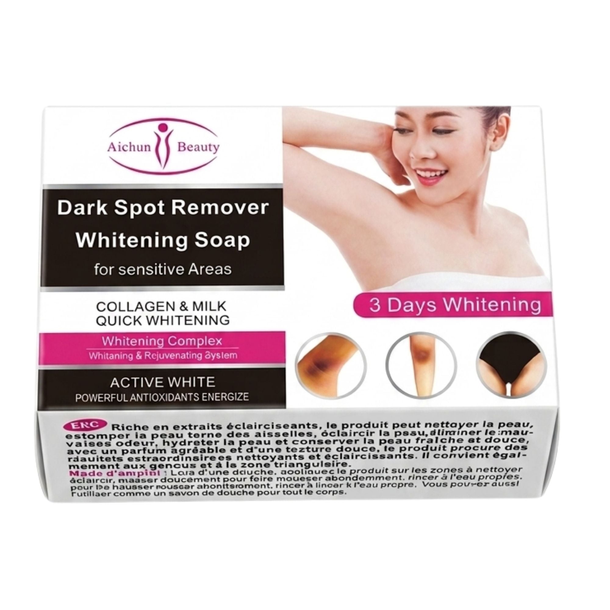 Jabón Aclarante para Zonas Oscuras Aichun Beauty 100 g - AC218-6