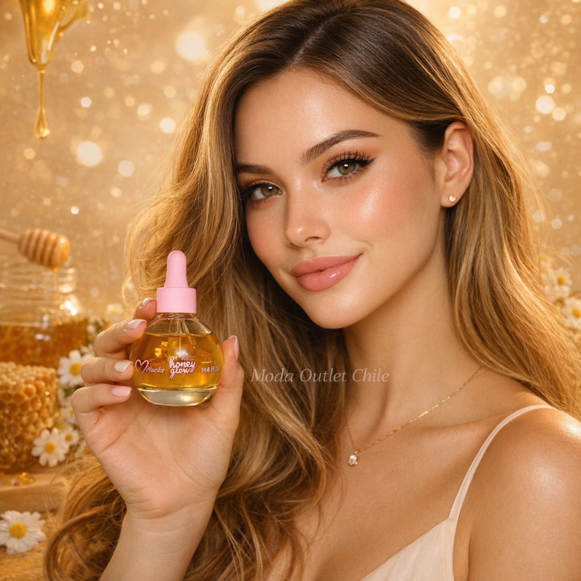 Aceite Capilar Honey Glow de Misucka 35 ML