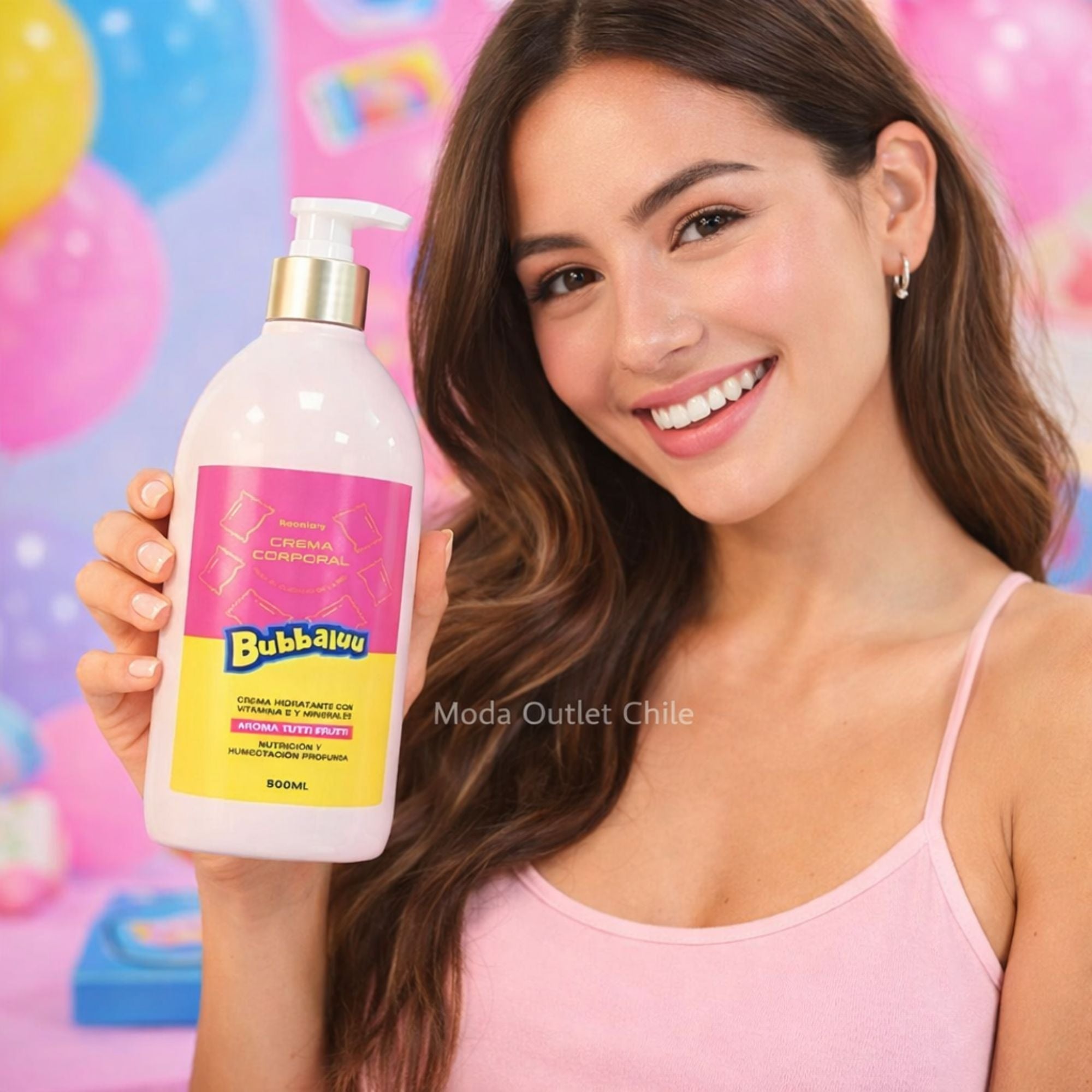 Locion Corporal Bubbaluu 500 Ml - FT-1812 - AROMA TUTTI FRUTTI