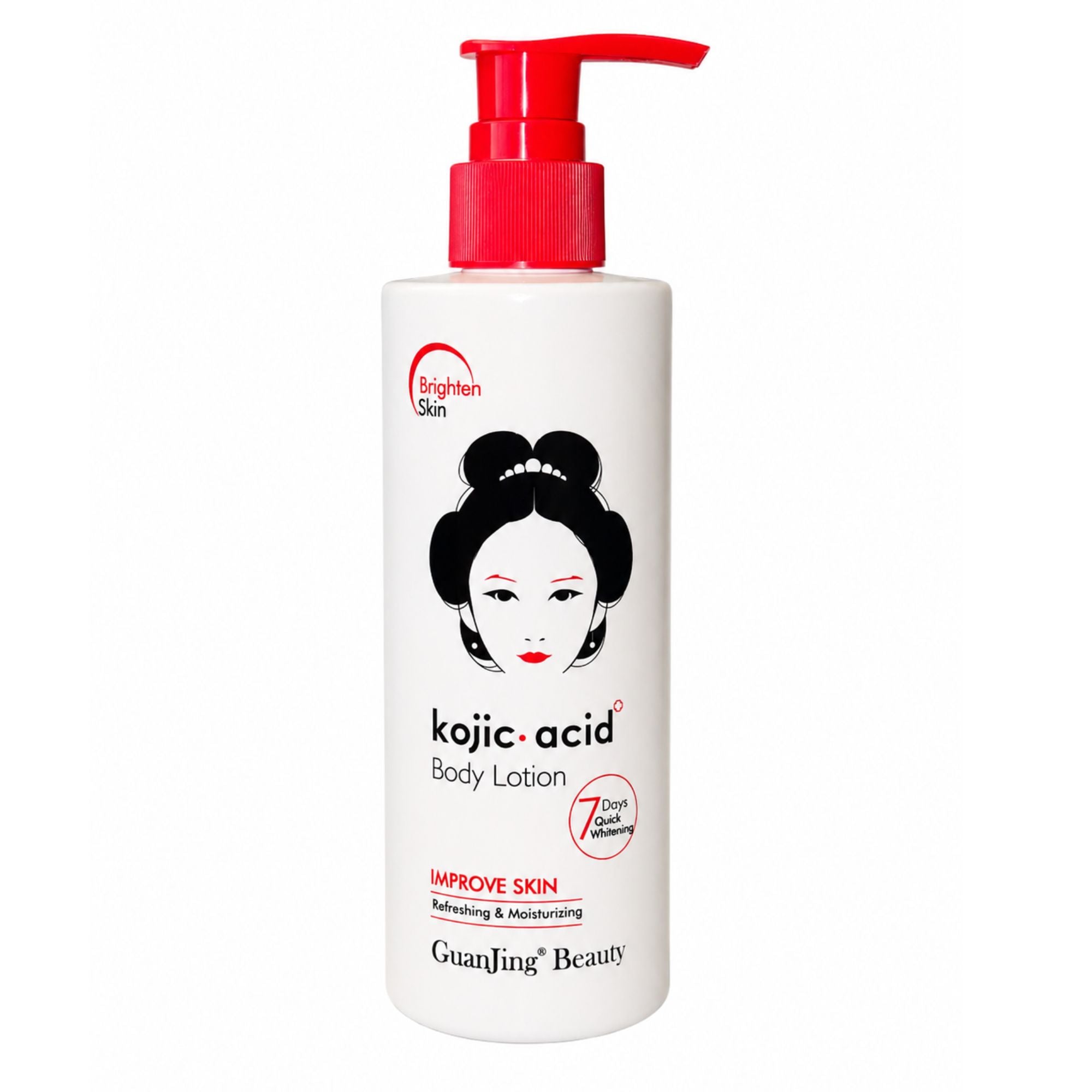 Locion Corporal con Acido Kojico Guanjing Beauty 500 ml