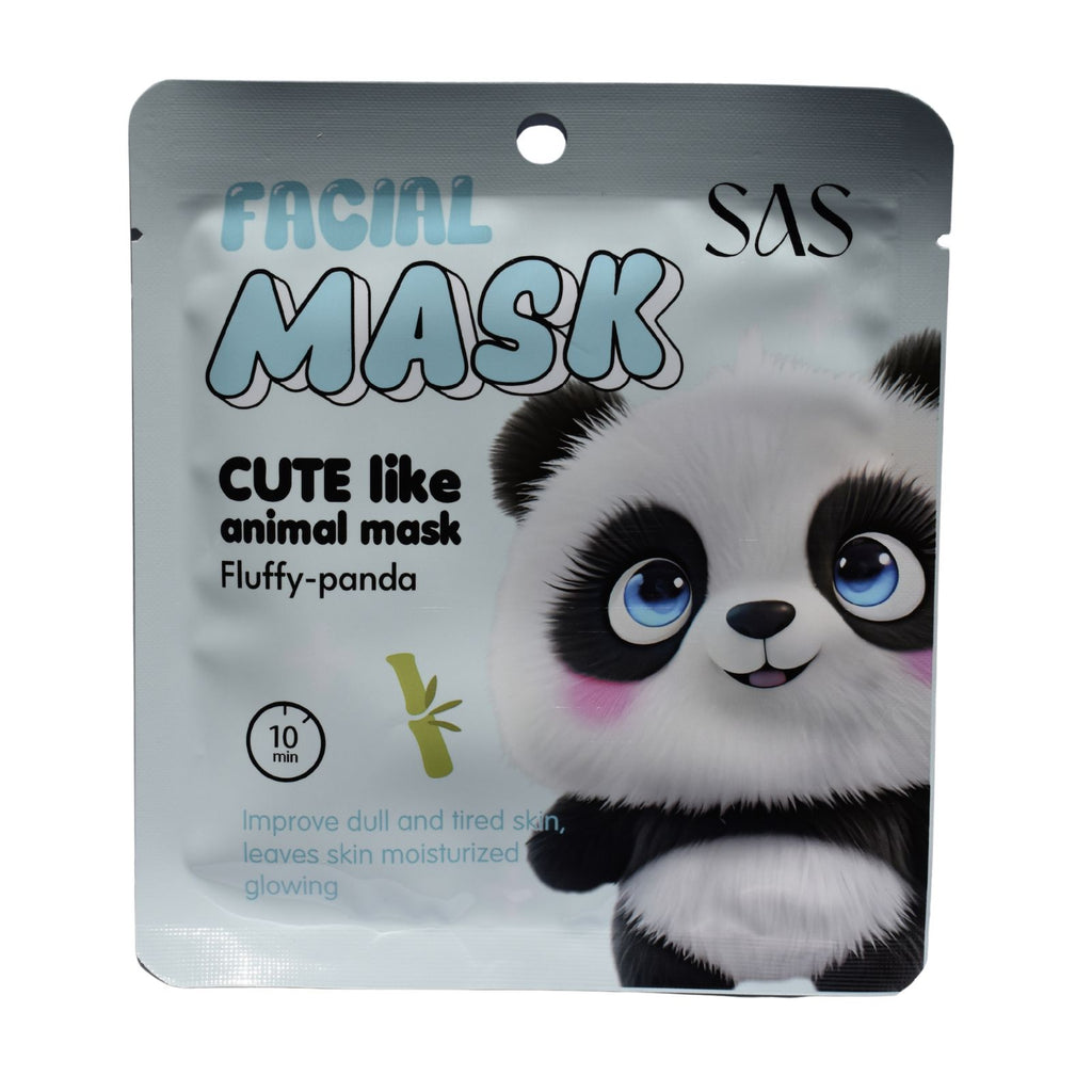 Mascarilla Facial SAS Cosmetics - SAH219-3 FLIFFY PANDA