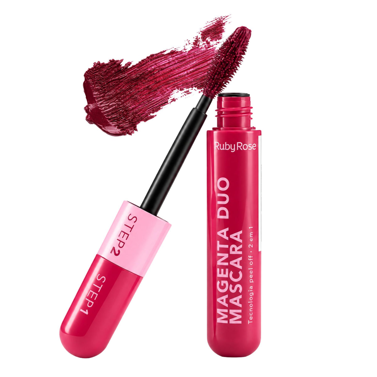 Máscara de Pestañas Ruby Rose Magenta Duo F000 - Mage