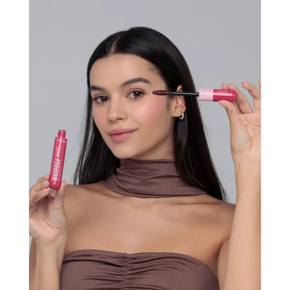 Máscara de Pestañas Ruby Rose Magenta Duo F000 - Mage