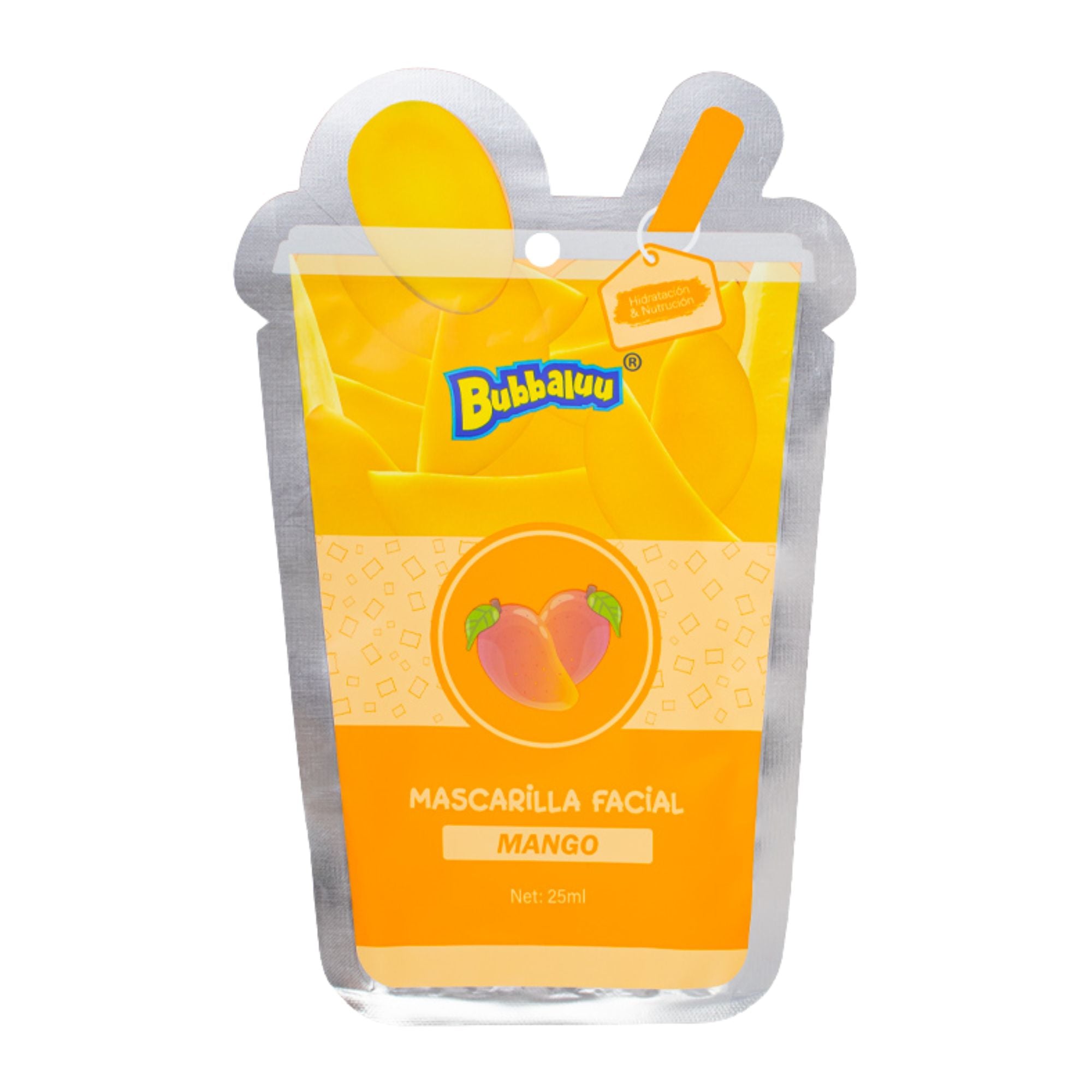 Mascarilla Facial Bubbaluu Hidratación y Nutrición - MANGO 1915
