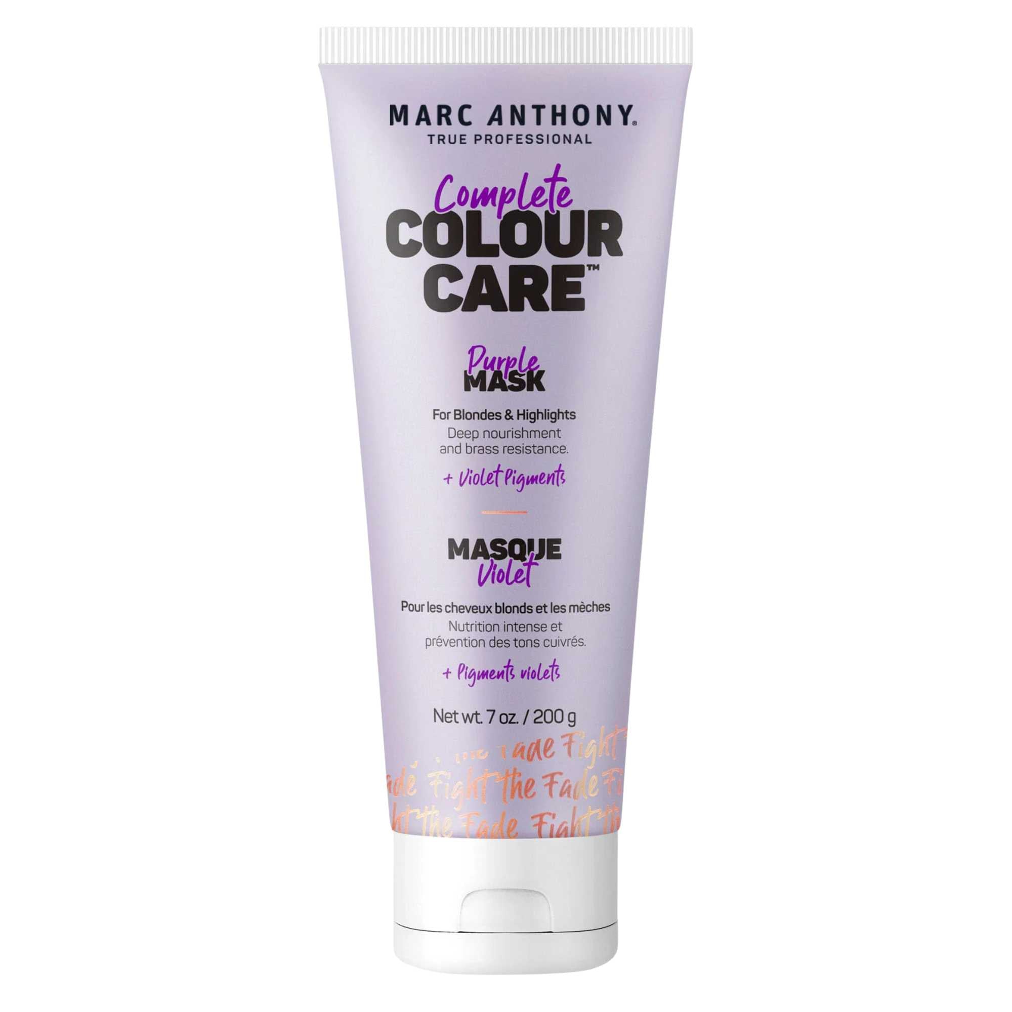Mascarilla Matizante Violeta para Cabellos Rubios Marc Anthony 200 g