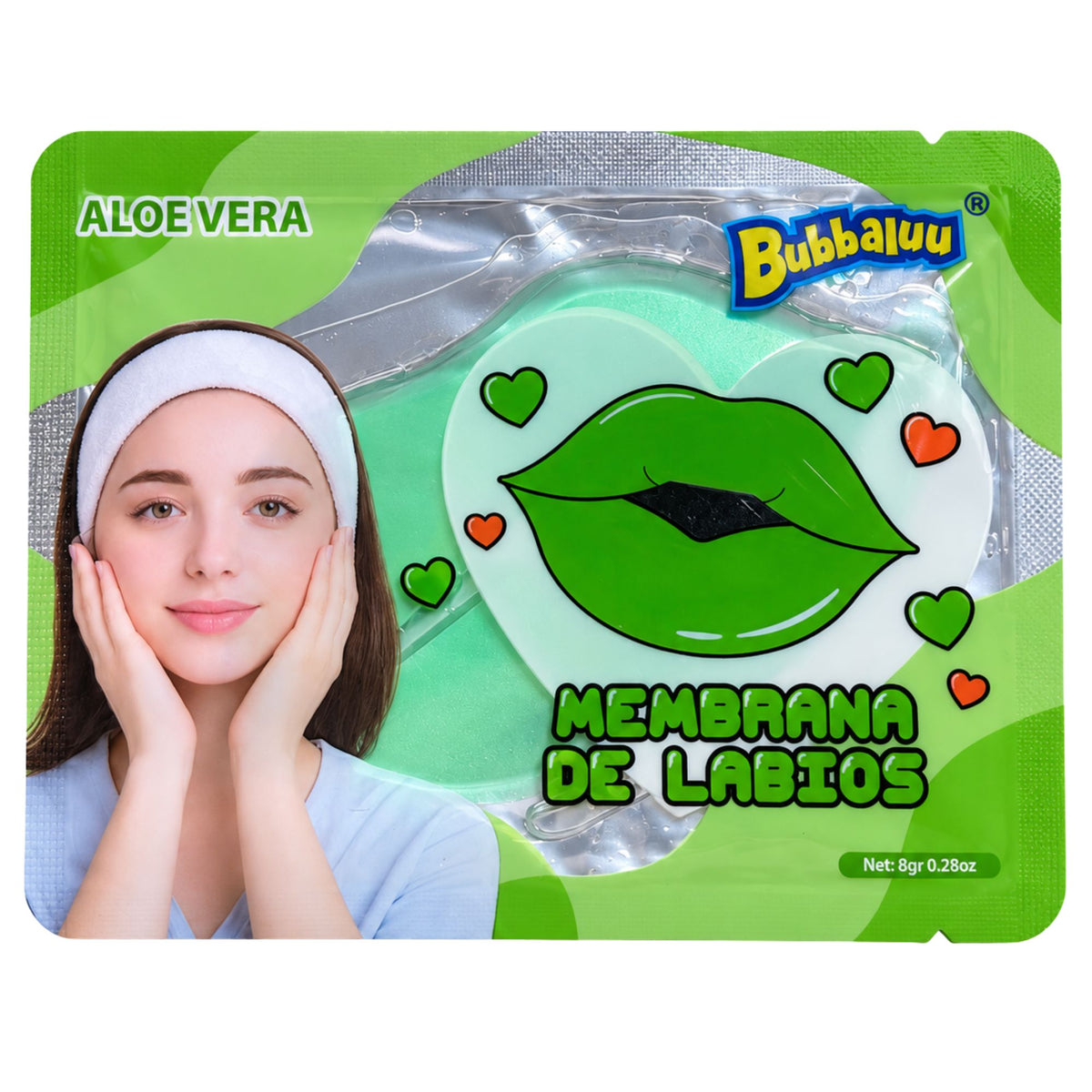 Membrana de Labios Bubbaluu - Aloe Vera
