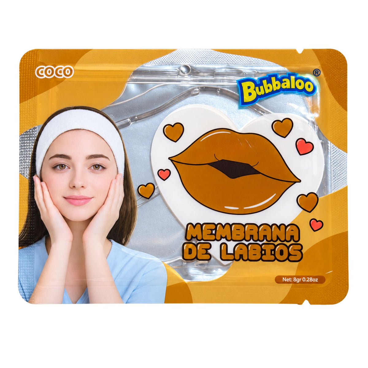 Membrana de Labios Bubbaluu - Coco