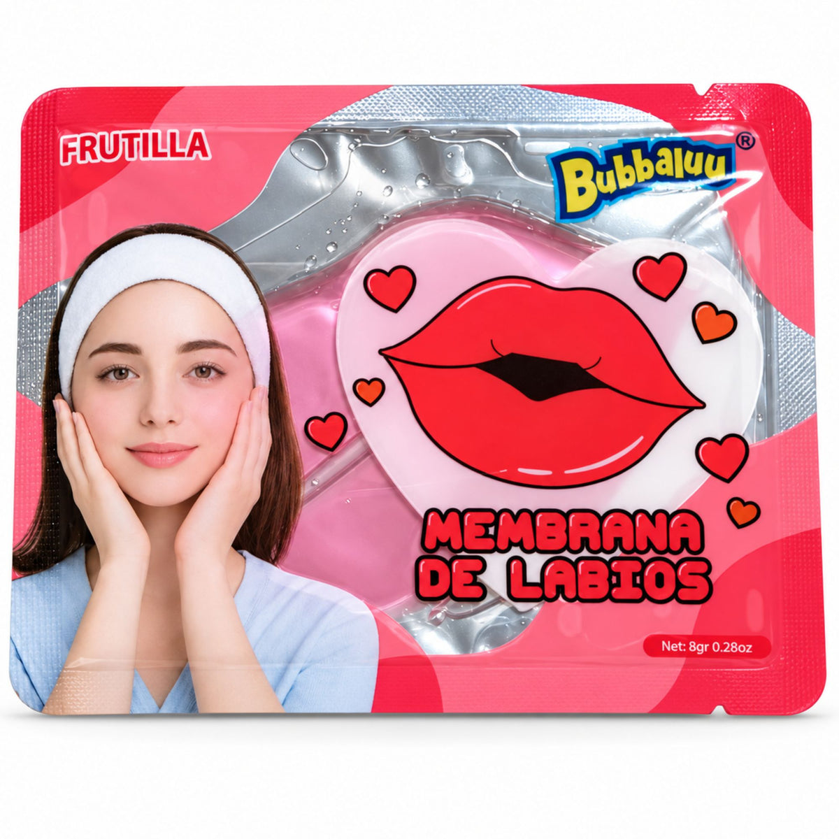 Membrana de Labios Bubbaluu - Frutilla