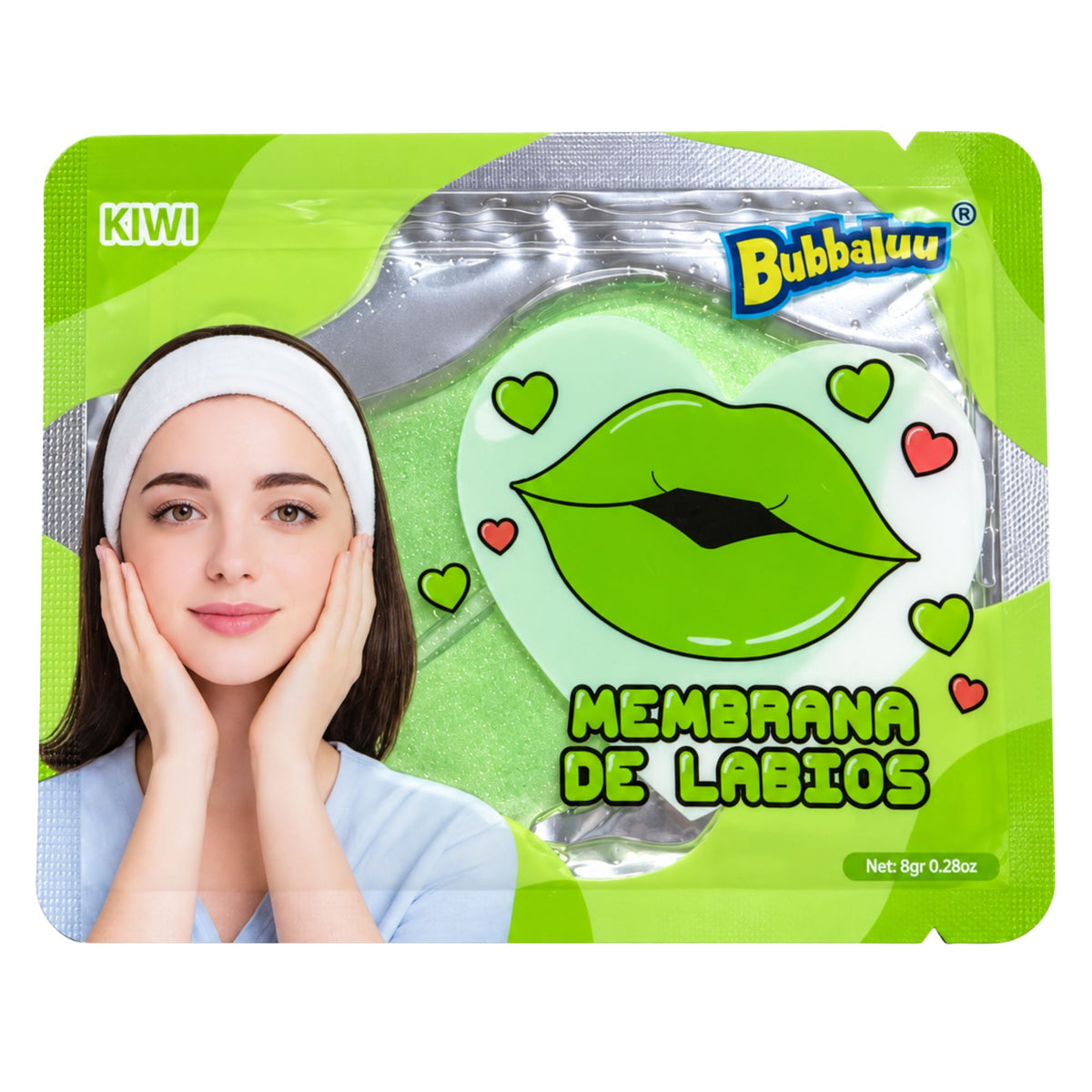 Membrana de Labios Bubbaluu - Kiwi