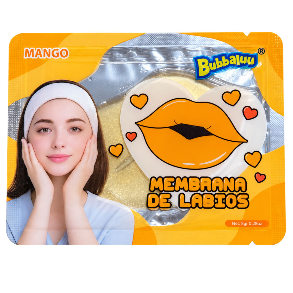 Membrana de Labios Bubbaluu - Mango