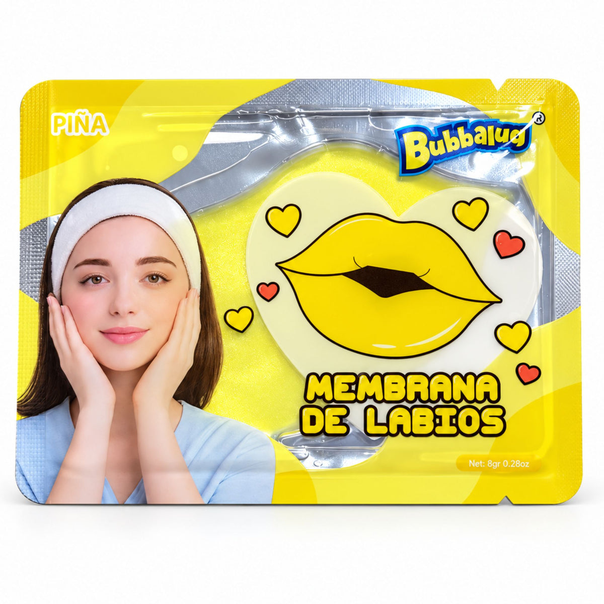 Membrana de Labios Bubbaluu - Piña