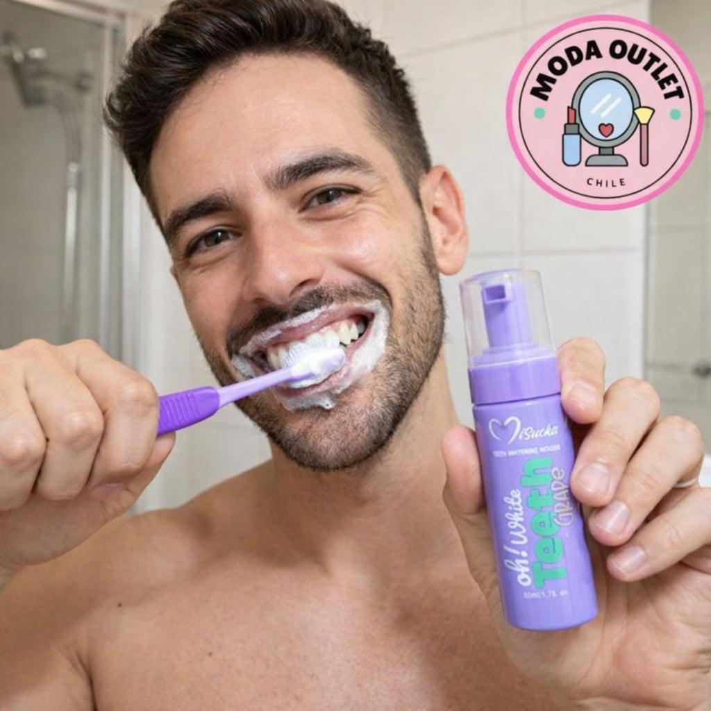 Mousse Blanqueadora de dientes Misucka 50Ml - GRAPE