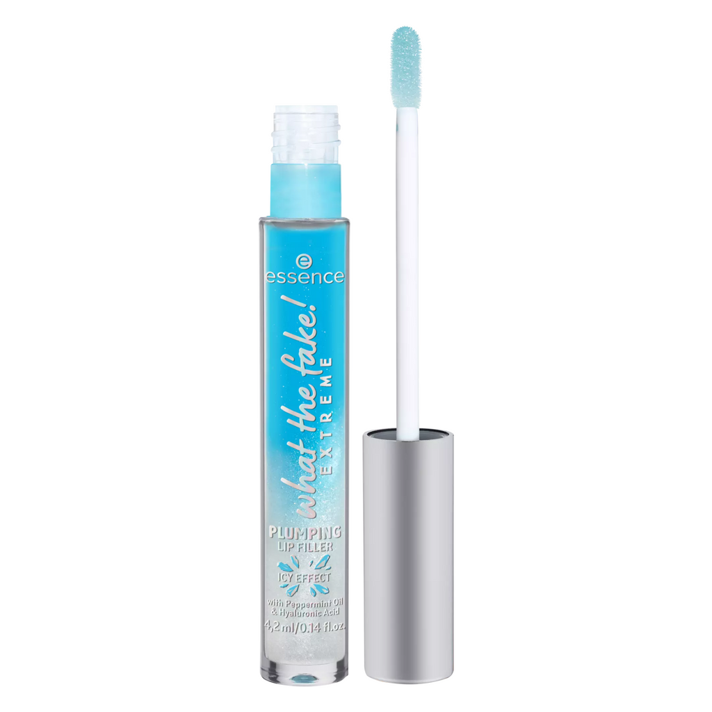 Brillo Labial Essence Volumen Extremo Efecto Frio con Acido Hyaluronico y Vitamina E - 02 Ice Ice Baby! ESSENCE Cosmeticos-skincare