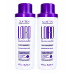 Pack Matizador Glatten Professional - Rubio Iluminado 450 ML
