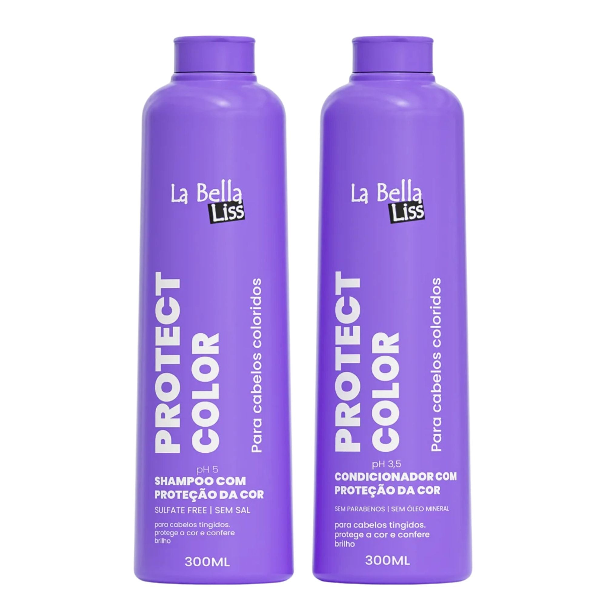 Pack de Shampoo y Acondicionador La Bella Liss - Protección del Color 600 ML