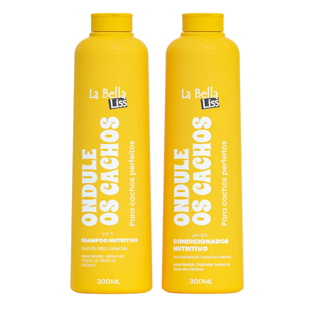 Pack de Shampoo y Acndicionador La Bella Liss - Rizos Perfectos 600 ML