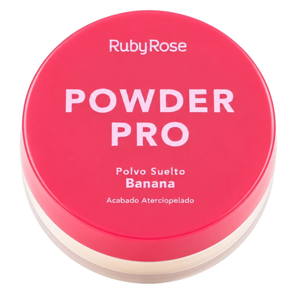 Polvo Suelto Ruby Rose Powder Pro PB01 - Banana