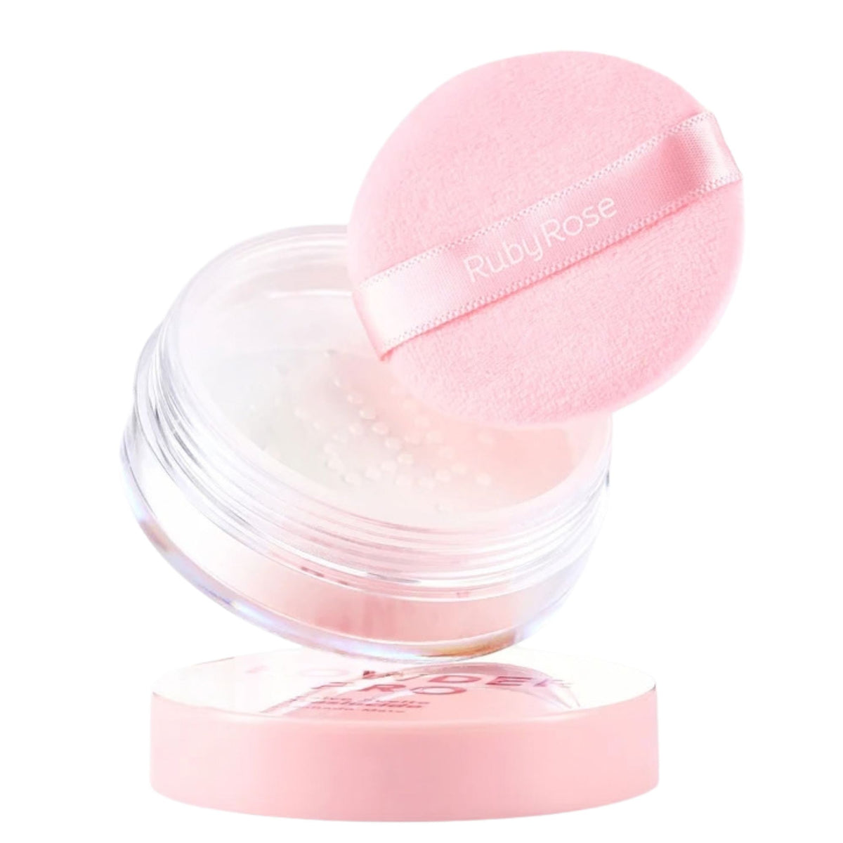 Polvo Suelto Ruby Rose Powder Pro PO01 - Traslúcido Mate