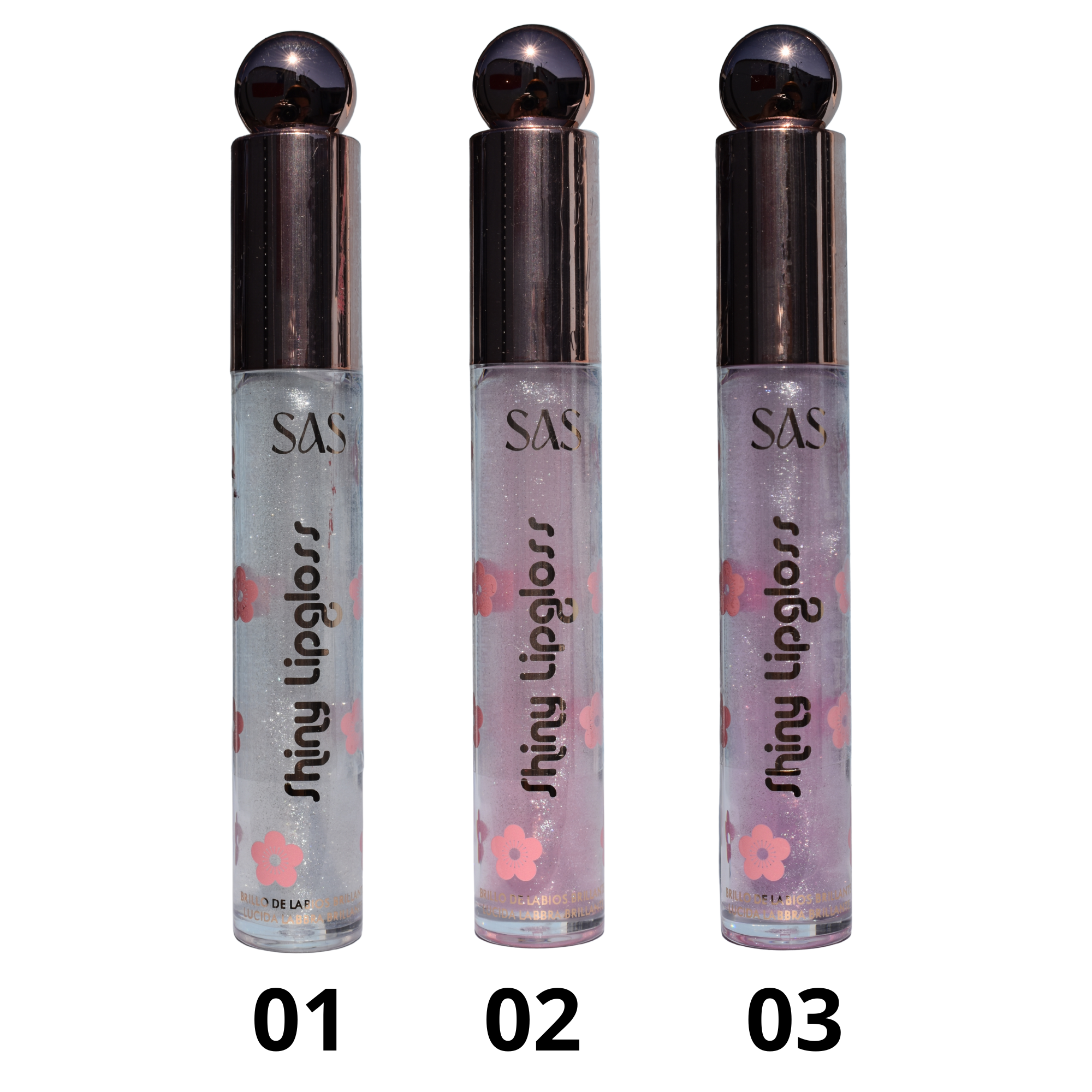 Brillo de Labios SAS Cosmetics Shiny Lipgloss - SAC113 - 03 SAS COSMETICS Cosmeticos-skincare