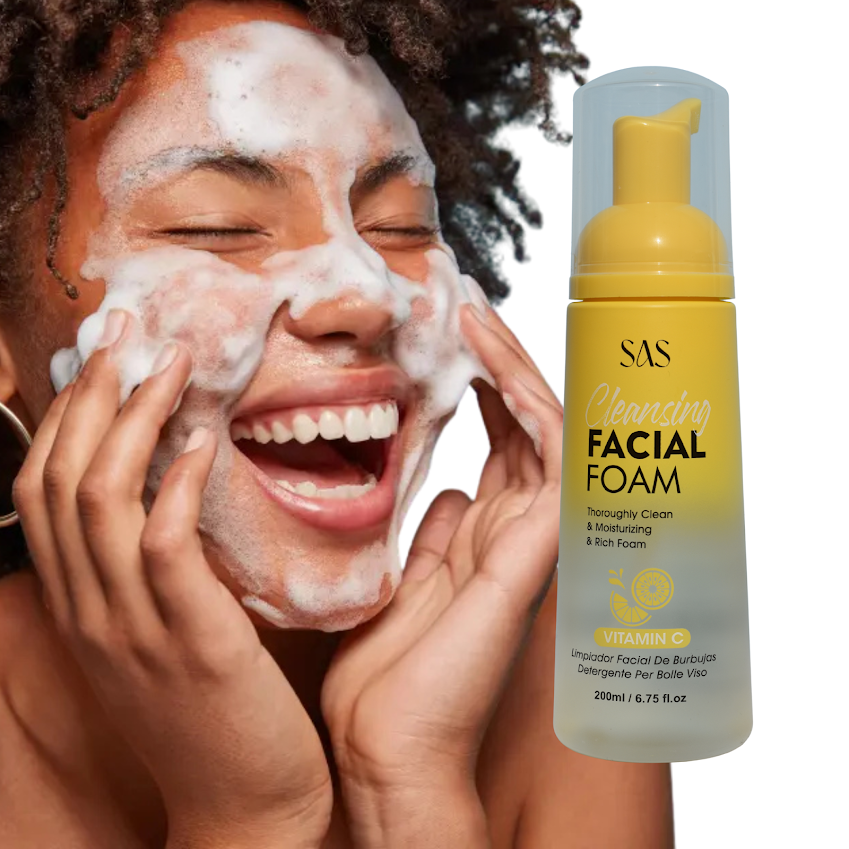Espuma Limpiadora Facial SAS Cosmetics Cleansing - Vitamina C SAS COSMETICS Cosmeticos-skincare