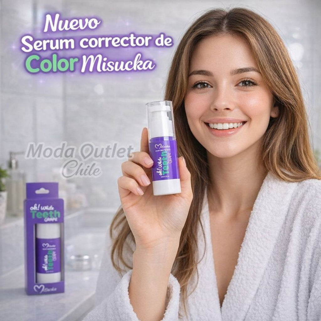 Serum blanqueador Dental White Teeth Misucka 30 ml - GRAPE