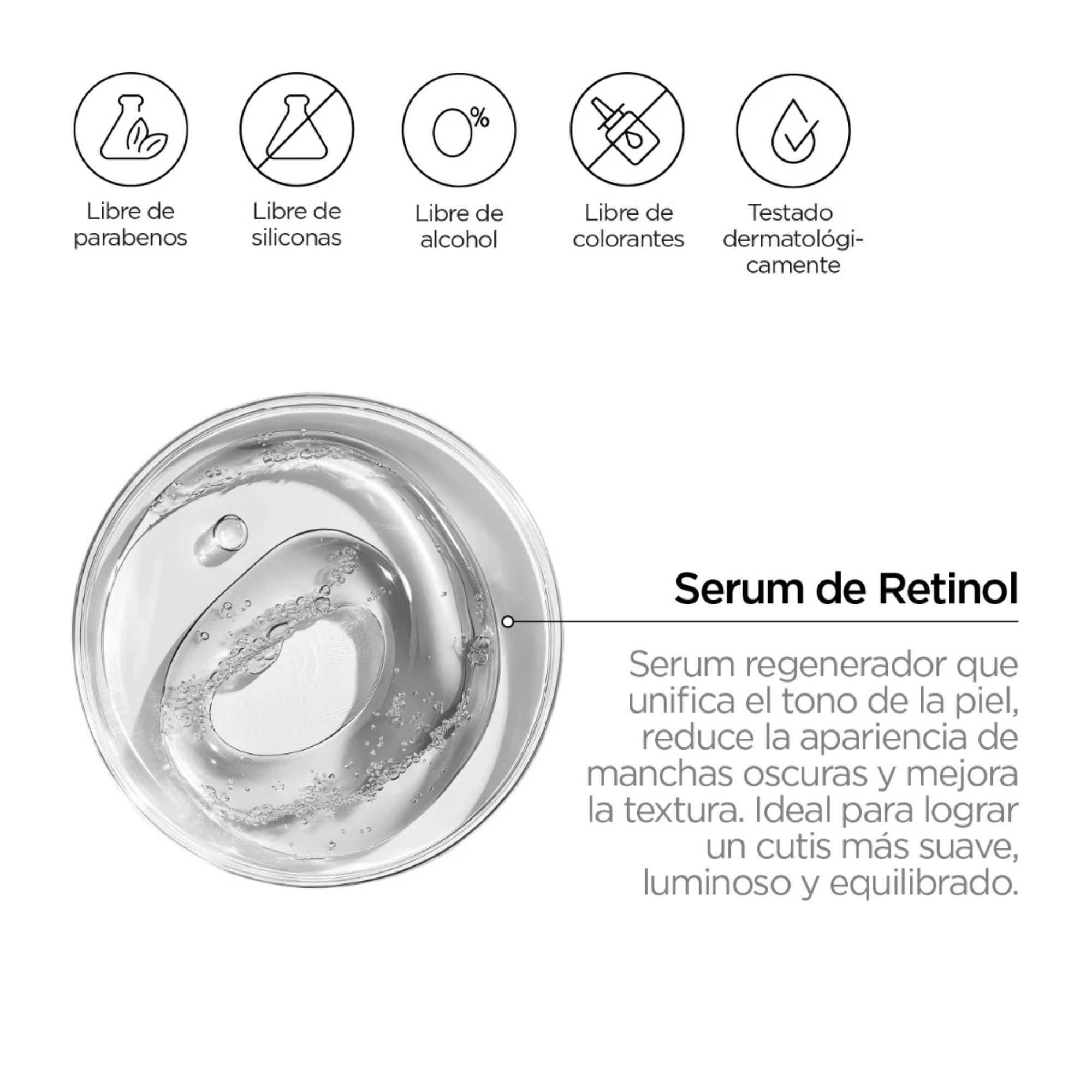 Serum Facial con Retinol Revox - 30ml