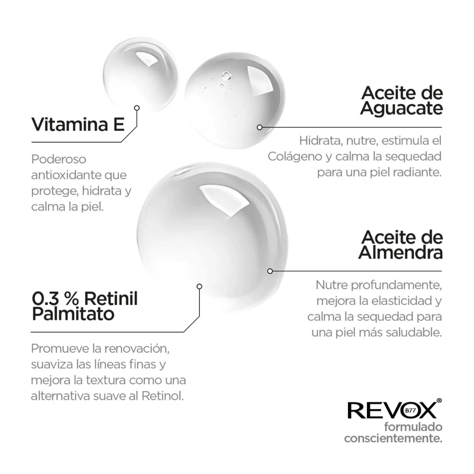 Serum Facial con Retinol Revox - 30ml