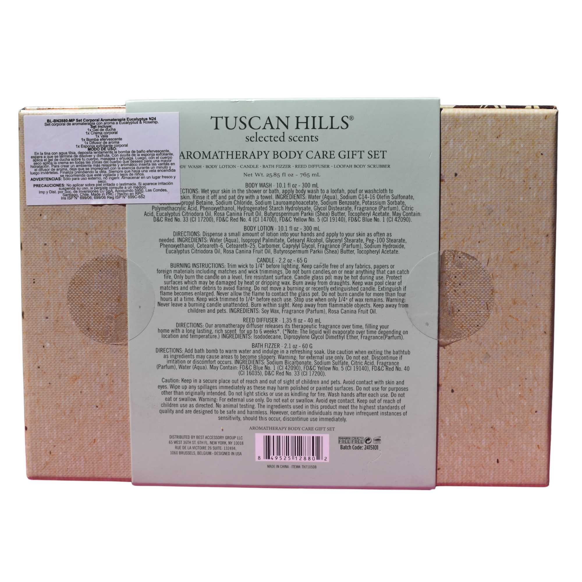 Set Corporal Aromaterapia Eucalyptus N24 - Tuscan Hills