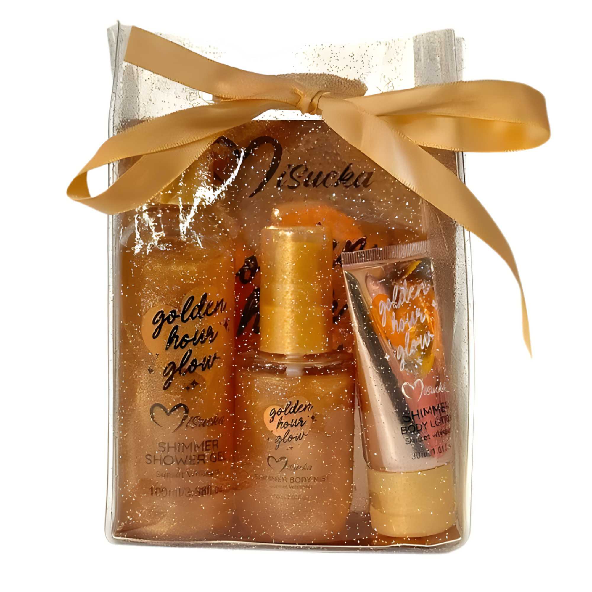 Set Trio Golden Hour Glow Misucka - Aroma Sunset Whispers