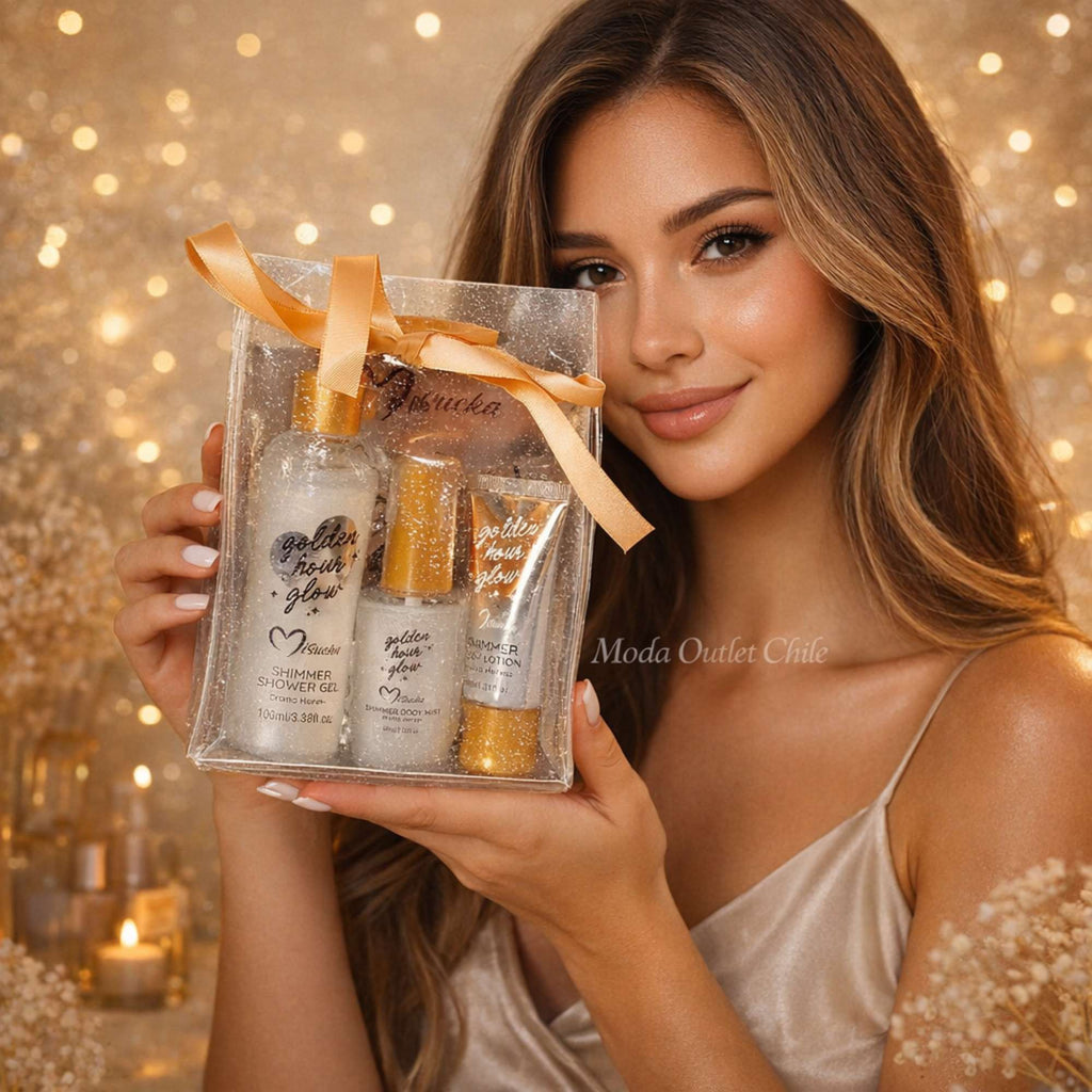 Set Trio Golden Hour Glow Misucka - Aroma Drama Heiress