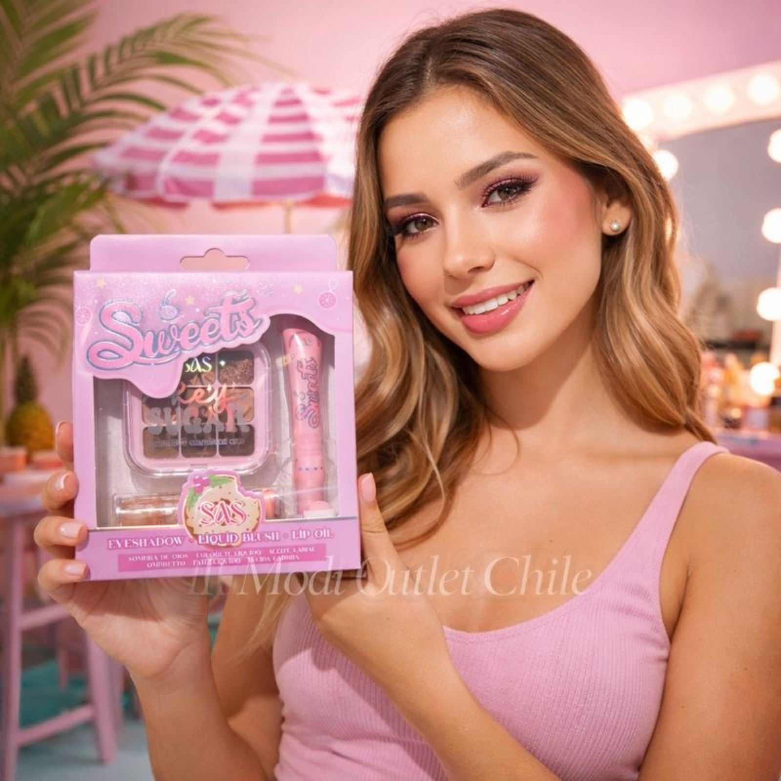 Set de Maquillaje Sweets SAS Cosmetics - SET005B