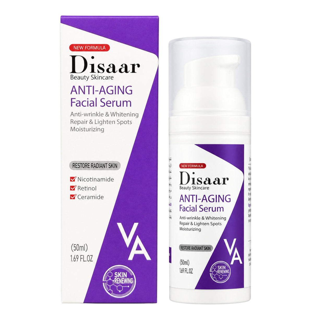 Serum Facial Anti Edad Disaar 50 Ml Retinol VA