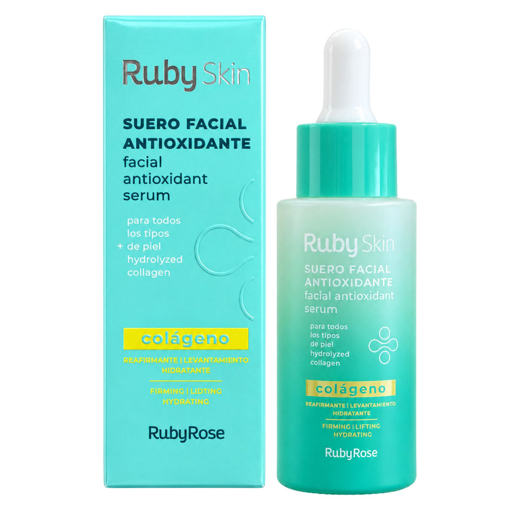 Serum Facial Antioxidante Ruby Rose Ruby Skin Colágeno 0206