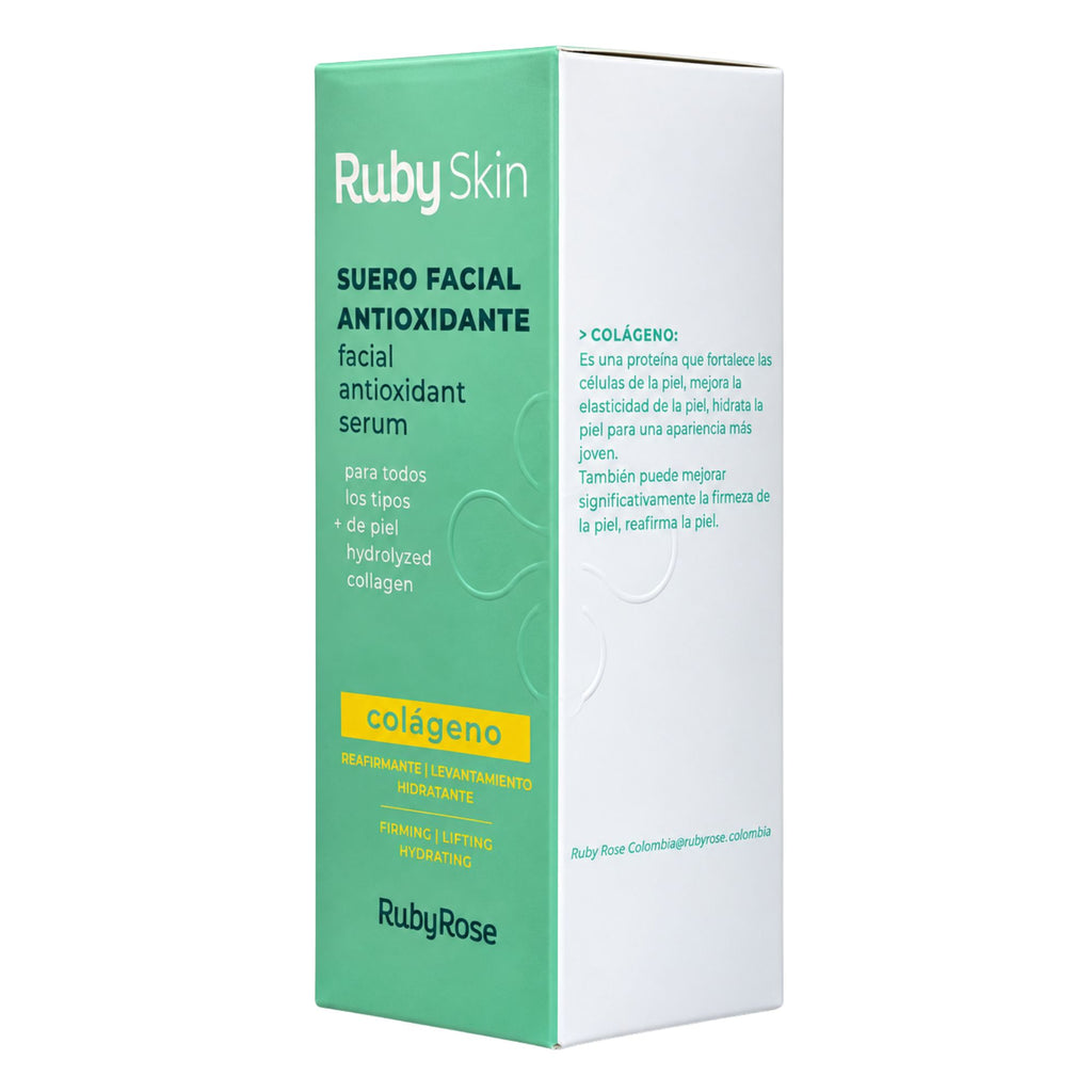Serum Facial Antioxidante Ruby Rose Ruby Skin Colágeno 0206