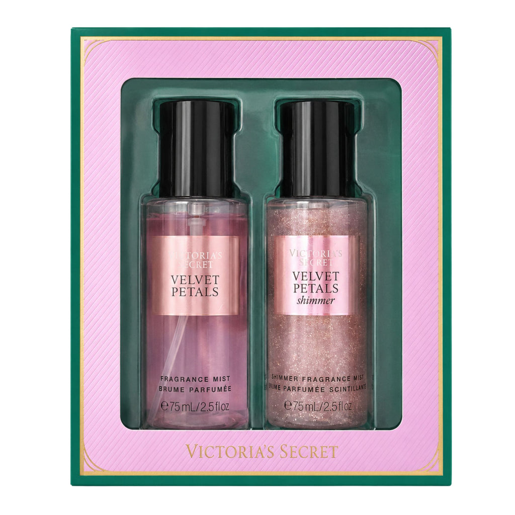Set Victoria's Secret Body Mist + Shimmer - Velvet Petals