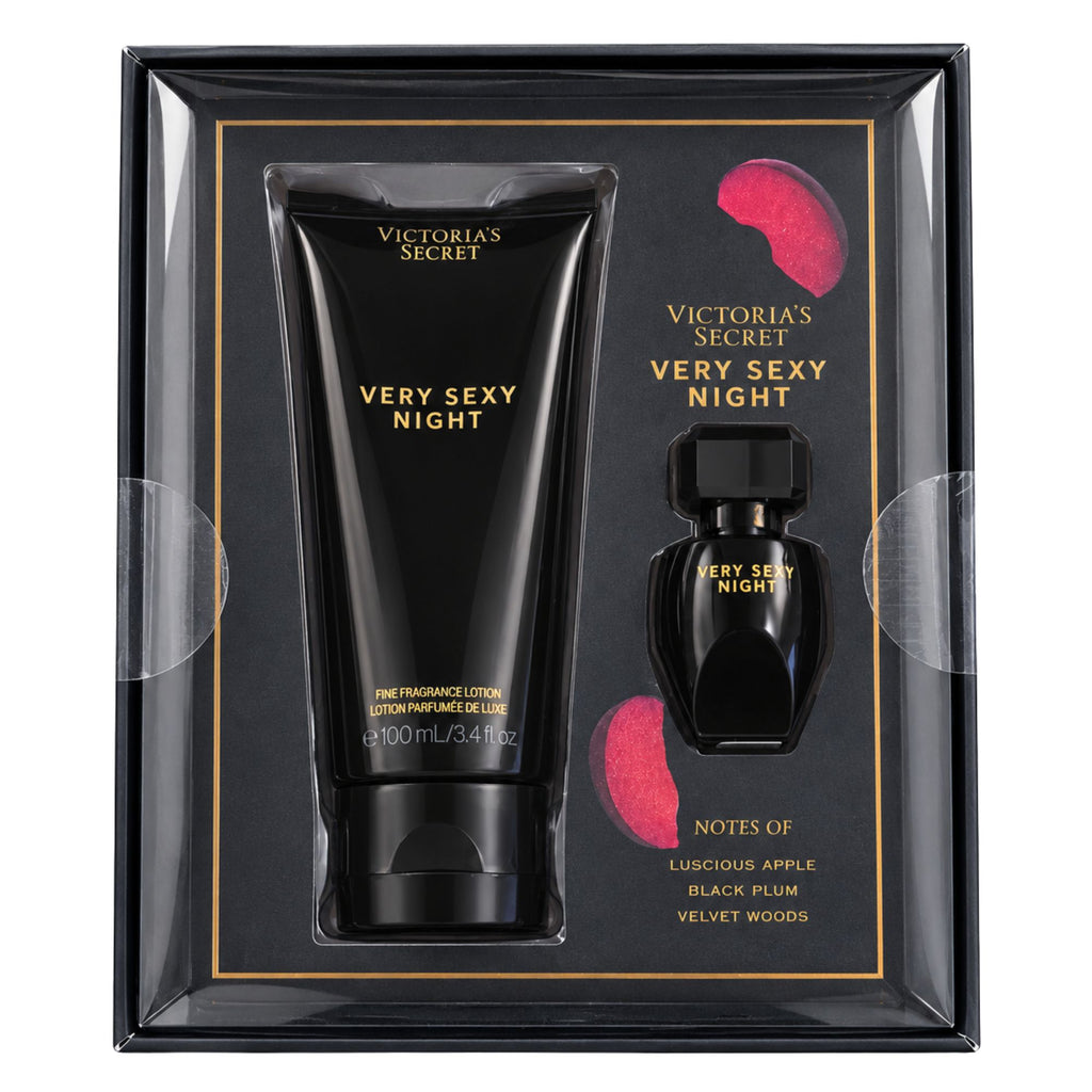 Set Victoria's Secret Very Sexy Night - Perfume + Loción